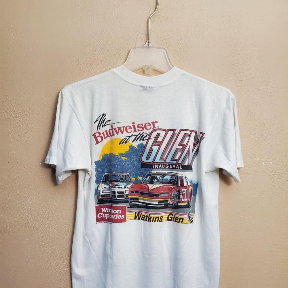 1986 Budweiser Glen Race Car T-Shirt - Picture 5 of 7